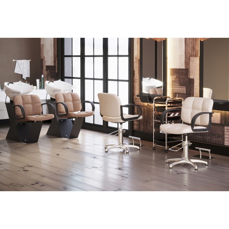 Парикмахерская мойка Nuto, каркас Дасти для салона красоты, барбершопа ...