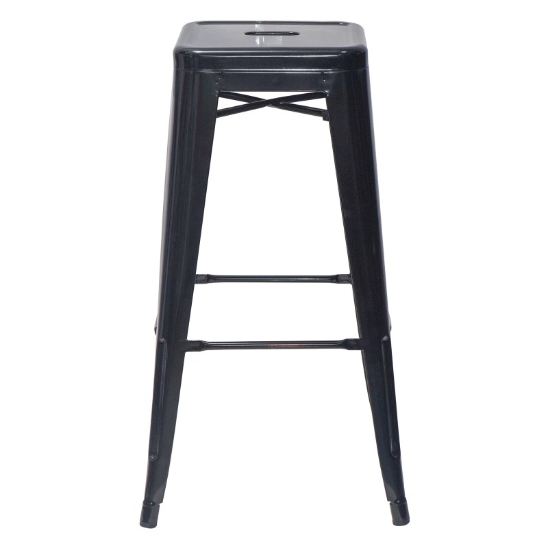 Стул барный TOLIX черный глянцевый